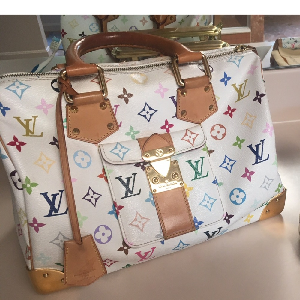 Louis Vuitton Multicolor Monogram Speedy 30